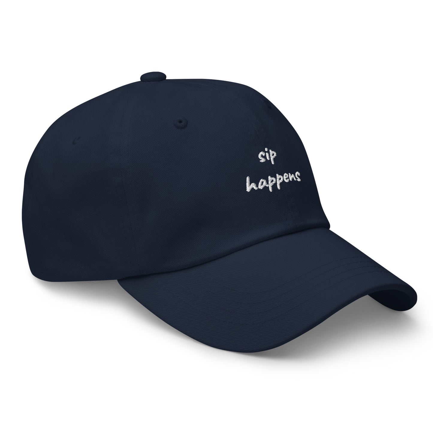 Baseballcap sip happens